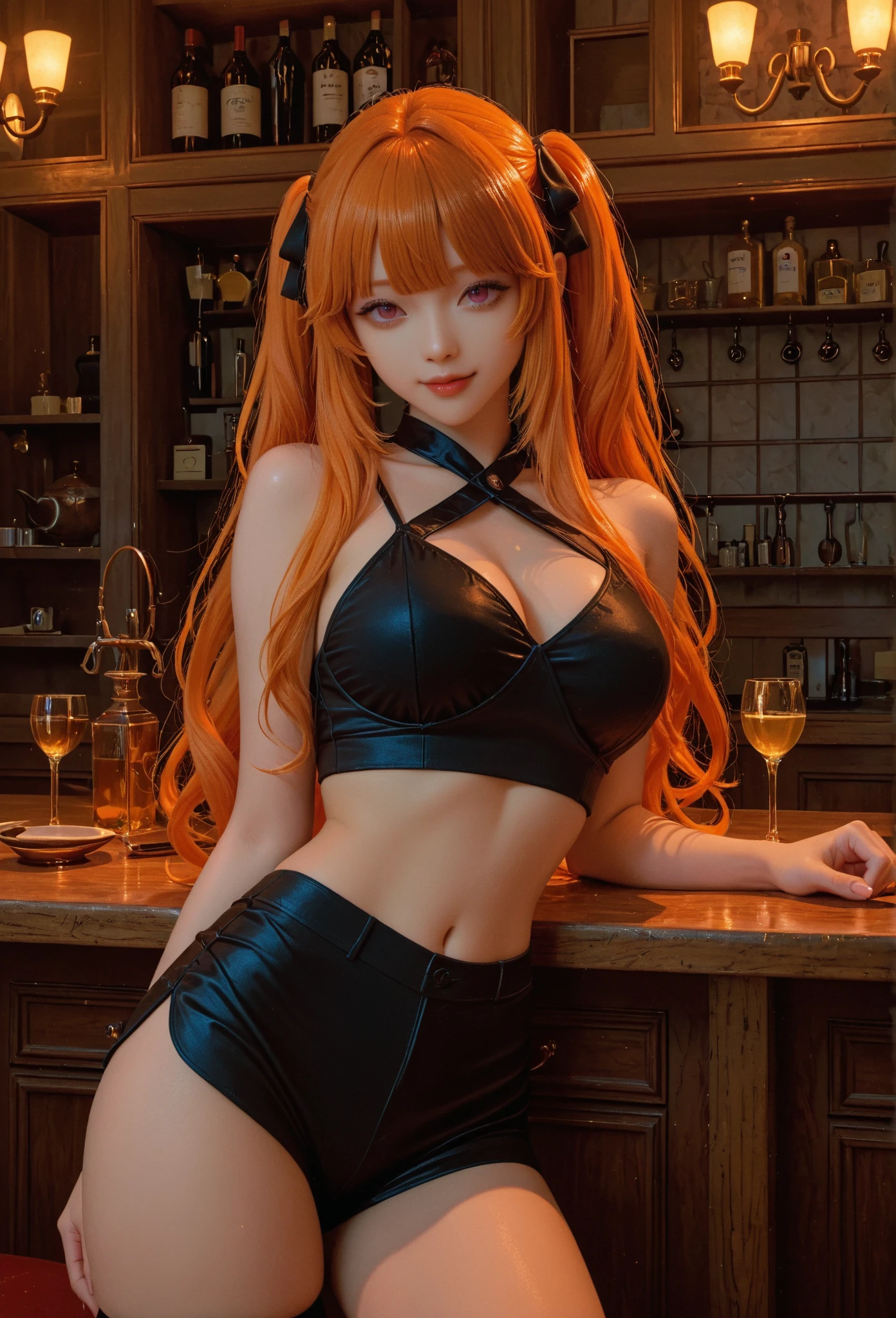 Kushina Uzumaki sexy pose with lingerie 