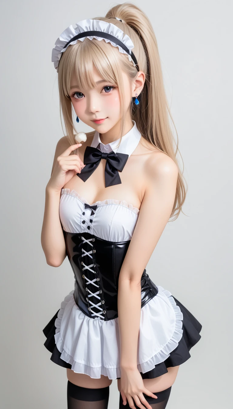 cute ,1girl, animal ears, bangs, bare shoulders, blonde hair, blush, bow, breasts, white cleavage, cropped torso, , green eyes, hair ribbon, heterochromia, stlooking at viewer, , orange bow, orange eyes, orange ribbon, ears like an unearthly animal, fluffy tail, light tail, real tail, ribbon, solo, stuffed animal, stuffed bunny, stuffed toy, twintails, upper body, full-length, white legbands, white shoes with lace and white bows, white background, wrist cuffs, yellow eyes, bloomers, close-up, fair skin frills, lace, midriff, skirt, solo, , white background,shorts, white top with ribbon and lace and trousers,trousers, genshin,white slippers with a bow,All clothes are white, laceAt full height, it stands, в полный рост