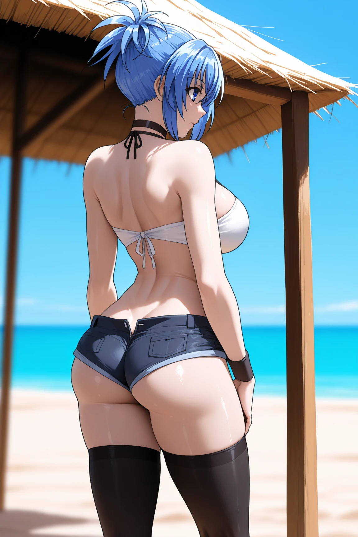 nami unique piece showing her ass in a pirate outfit
