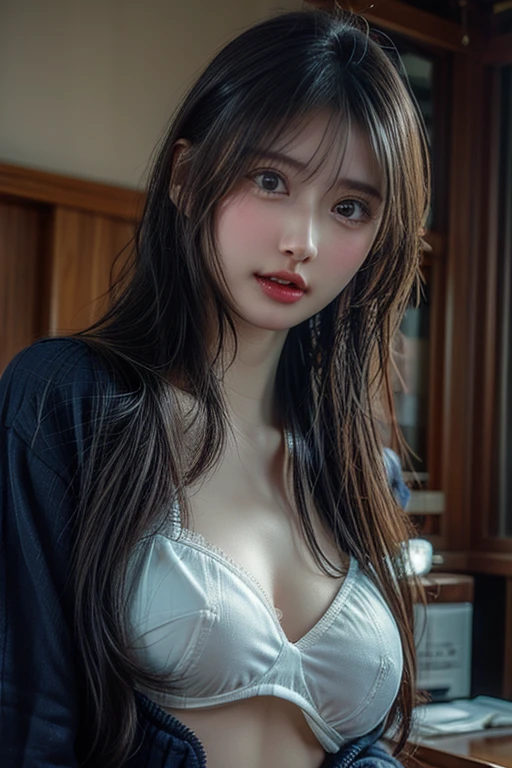 Portrait of Boa Hancock from ONE PIECE, Japanese anime, anime character, realistic human, raw photo, high-definition, photography, ultra-photorealistic, style with Nikon D850, focusing on realistic details and expressions, –ar 9:16 –v 6.0