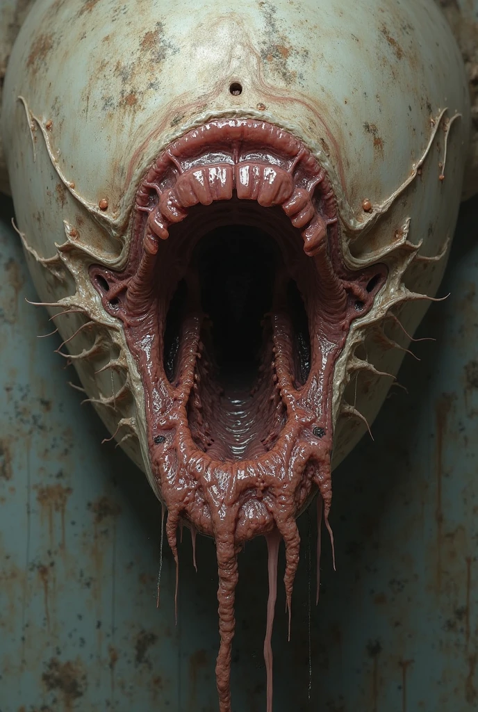 (body horror:1.4), portrait , close up of face, (biomachine:1.3), (bloody:1.2), ser vivo, (colorido:1.2), Hans Giger, many hands, (zentangle:1.2),
granulado, extremamente detalhado, detalhe intrincado, dynamic  lighting, fotorrealista, natural  lightting, pouca luz,
(obra-prima, detalhada, highres: 1.2), blood, red liquid , red
