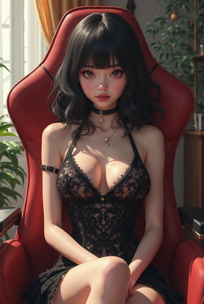 ((masterpiece, best quality)),
st. louis \(luxurious wheels\) \(red lane\), highres, highest quallity, illustration, cinematic light, ultra detailed, detailed face, (detailed eyes), best quality, hyper detailed, masterpiece, (detailed face), large breasts, hair ornament, earrings, necklace, portrait, silver dress, revealing clothes,highest details, luminous eyes, (hotel:1.2), sitting in bed, sitting, bed, window, night sky, backlighting, light rays, (high contrast), (colorful),