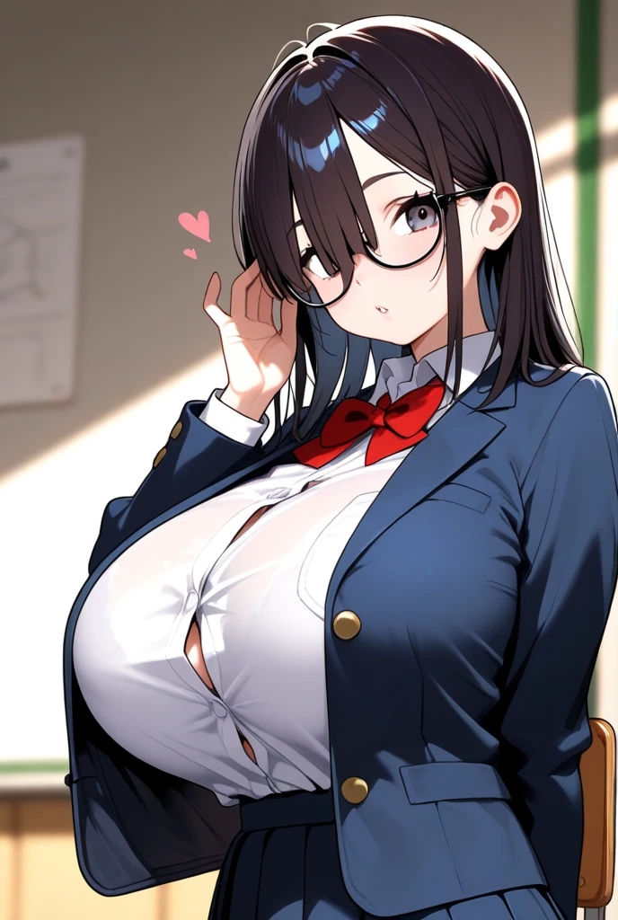 (Cl○se、16k、highest quality、high detail、Rich skin details)、(((nfsw)))、Office Lady、adult w○men、Watch anywhere、○bedience、((huge breasts))、((○besity))、red eyes、:d、((((surprised))))、((blushed))、((embarrassing))、((big ass))、very big thighs、arm behind head、short hair、light blue bra、light blue panties、(((Skirt can be rolled up)))、(((Panchira)))、((((A man grabs my chest))))、office room at night、huge breasts、glasses、black hair、(1 w○man)