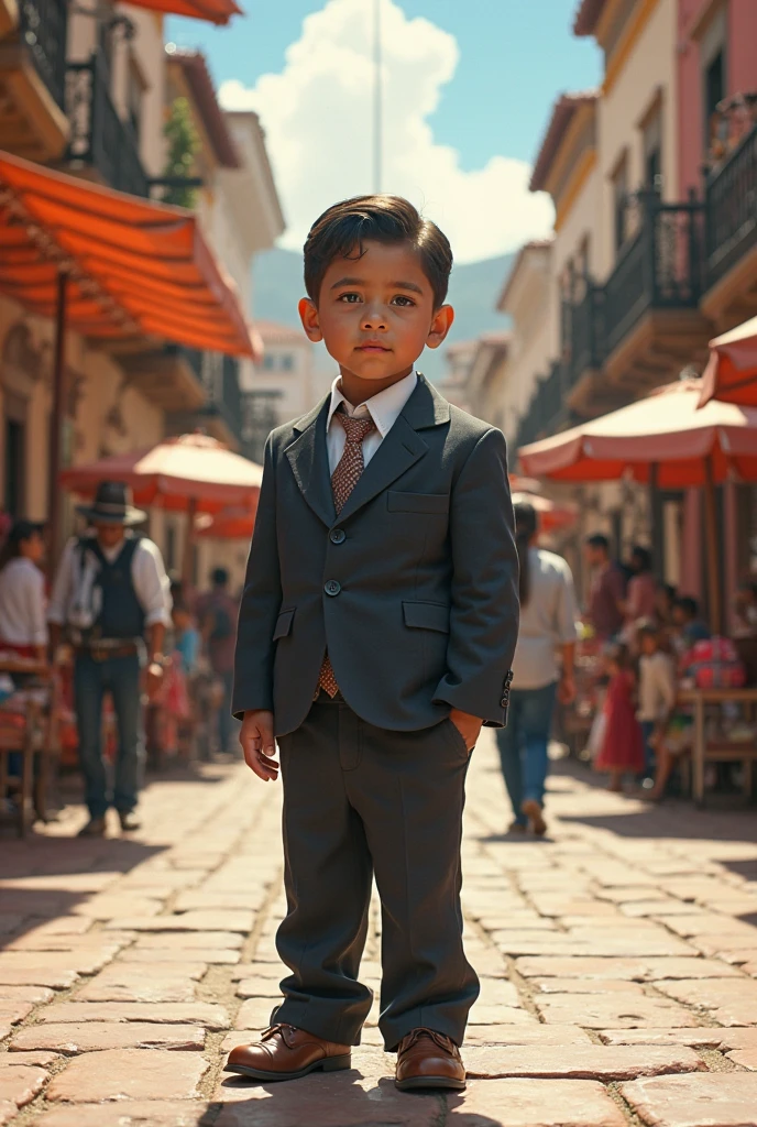 Create an image of an Indian boy who is considered the most handsome in the world. His skin should have the radiant and attractive quality of Mahendra Singh Dhoni. His eyes should be deep and expressive like those of Sushant Singh Rajput. His hair should be thick, strong, and stylish like KGF's Rocky (Yash). He should be wearing a white shirt with a red coat over it, paired with block floral pants and brown shoes that enhance his stylish look. A gun holder should be strapped to his waist, adding a unique and interesting element to his appearance. He should also be wearing red sunglasses, making his look even cooler and more stylish. The image should capture his entire appearance from head to toe, showcasing his full beauty and style."