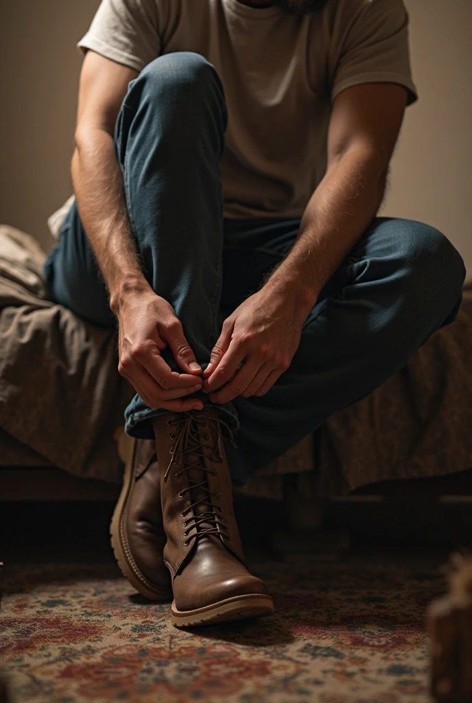 Chris evans laying down licking a loafer shoe with binder in his underwear nsfw