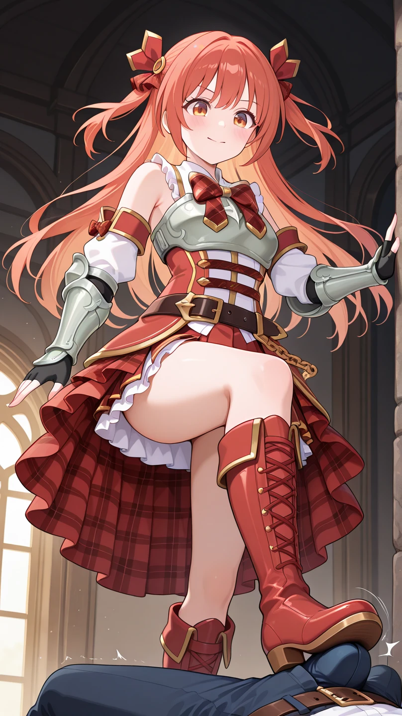 Raphtalia in lace-up high heels, sexy, Open toe gladiator with platform