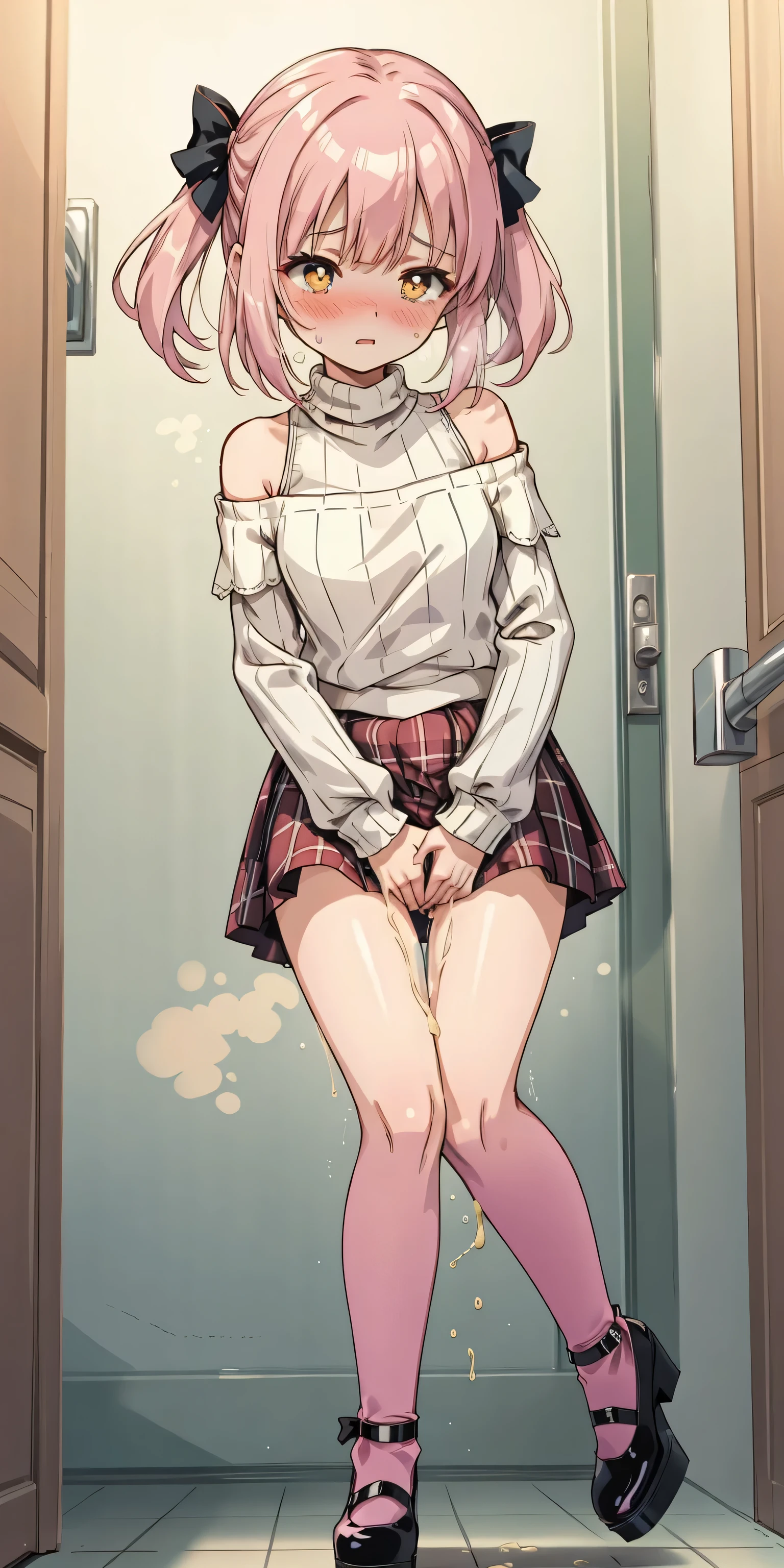 (((Masterpiece, high quality))), (((hijab))), ((bathroom)), (((full body))), (((holding a towel))), ((sweaty)), (((black socks))), (((thick socks))), ((smelly socks)), (((indonesian woman))), ((adult)), ((arrogant angry)), ((photorealistic)), (((bathrobe))), (((highly detailed giantess shot))), (((ground view))), ((upward shot)), (((giantess shot))), (((view from below her socks)))