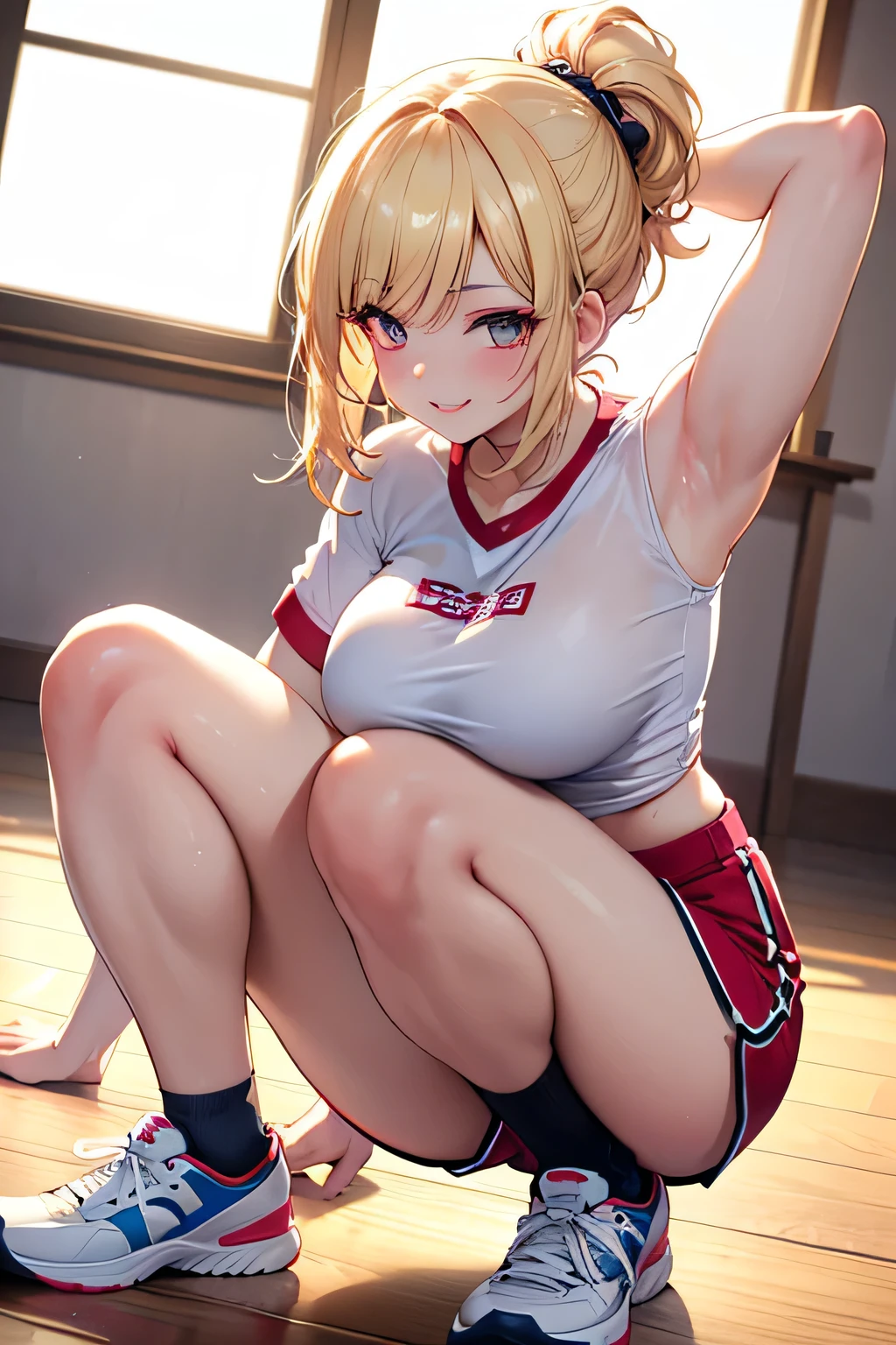 
mature woman, ((darkskin)), (suntanned), Broad Hips, ((milf)), pose sexy, highly detailed background, break milf, ((darkskin)), (suntanned), thick-thighs, suggestive look, (daydream:1.2),better lighting, bokeh, Lens flare, Action,pose,dutch angle, //Character blonde hair ,randomly hairstyle, break //Fashion huge breasts,((work of art)), ((high resolution)), ((best qualityer)), (ultra detali), 3d, Real, ((extremely detaild)), best qualityer, dynamic angle, buruma, gym uniform, In school, whole body, humida, ssmile, ((squatting down))
 
