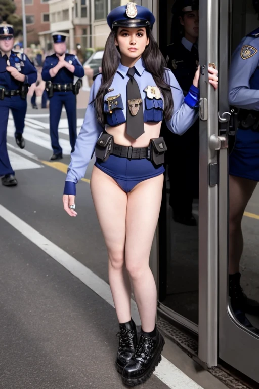 (masterpiece), best quality, extremely detailed face, ((old man in a green suit stands beside)) (((nude naked nude naked young teen girl wears a military hat and salutes))) and has chignon hair and has medium breast and nipple and vagina and earring and necklace and wristwatch, classroom setting, classroom, crowd of old men in black suits, crowd of old men in black suits, crowd of man in suit in the background, old man in suit in the background, American flag on the wall,