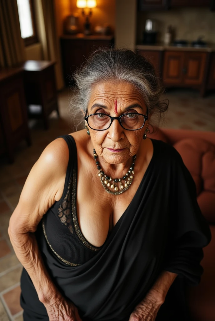 Spectacles, ((Old body lady:1.2)), ((Old lady:1.7)), (screaming pain face expression:1.3), (((HIJAB MALAY GIRL))), masutepiece, High quality, UHD 32K, Realistic face, Realistic skin feeling , A Japanese Lady, 58 years old matured lady, , Very cute and baby-like face, (((FLAT CHEST))), (Night time at forest), ((look In front at the camera and SADNESS)), (((CUTE GIRL))), ((DARK RED FLUORESCENT LIPS)), ((Leopars Pattern)) little ((wearing strapless bra)), strapless colorful bra, dark night background , black forest night, horror scary place, (from behind up) seductive pose, ((Huge bra:1.6)) Heavy Nipples, ((RED BACKGROUND))