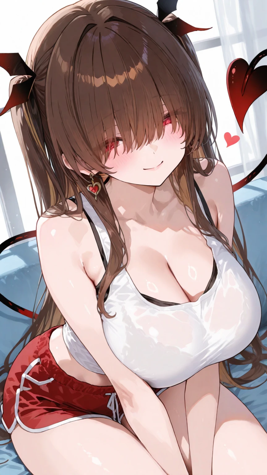 nsfw,1girl,fellatio,sound effect,handjob,cum overflow,most happy,spoken heart,Big breasts, nipples,