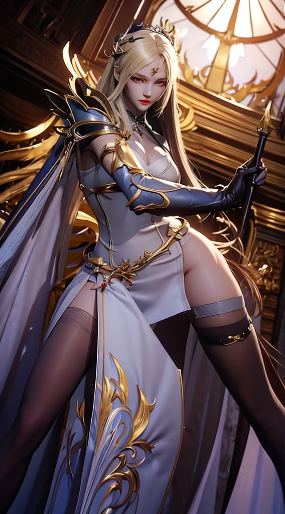 Arad woman in dress sitting on windowsill, cute anime waifu in a nice dress, trending on cgstation, 8K high quality detailed art, anime barbie in white stockings, highly detailed exquisite fanart, Extremely detailed Artgerm, the anime girl is crouching, flowing magical robe, beautiful and seductive anime woman, WLOP and Sakimichan