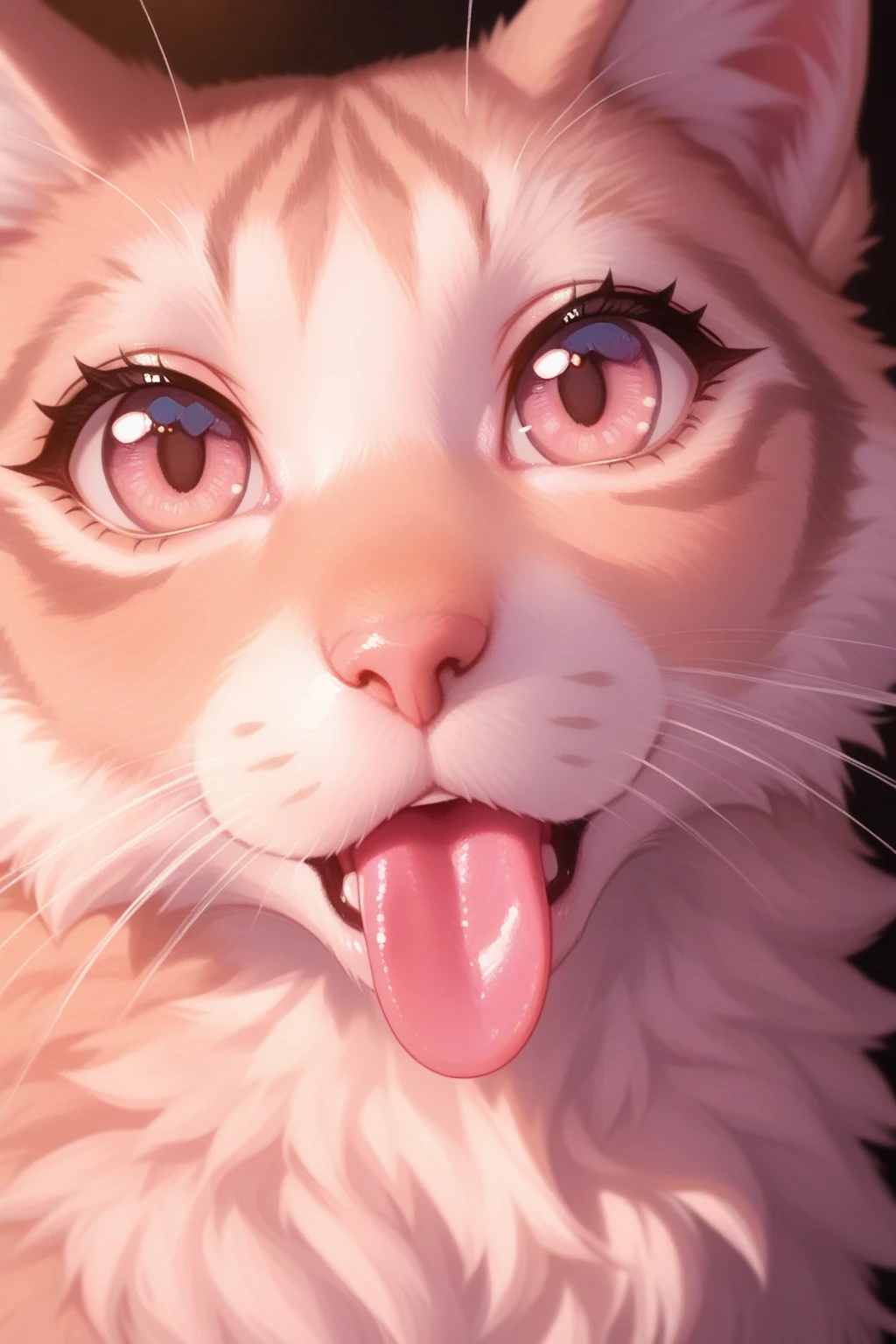 One, check_9,check_8_up,check_7_up, source_cartoon, source_fluffy, Catboat, Anthro fluffy feline girl, tall body, hourglass figure, Adult woman, Blue eyes, :3, muzzle, pink nose, silver fluffy body, tabby gray tabby cat, длинные светлые hair, hair, closing one eye, standing, Loving expression, simple white background, wear a blue bandeau, (realistic, photorealistic, hyperrealism, photo, hyper detailed fur):1.3, fabulous, ultra clarity, 4K, excellent quality, high detail, close-up, bare chest, , cum on face, sex oral dick oral, The human penis,  Zoophilia, cute sucks dick, the cat sucks gently, caresses with tongue, sperm dripping from mouth, balls dick, balls shaved, big dick, juicy dick, touches eggs with hands, plays with eggs, tits naked, Nipples, front view,sperm stretched on tongue, looks at the viewer, Deep, dick inside throat, sucks deep inside, sticks out of neck, caresses with tongue