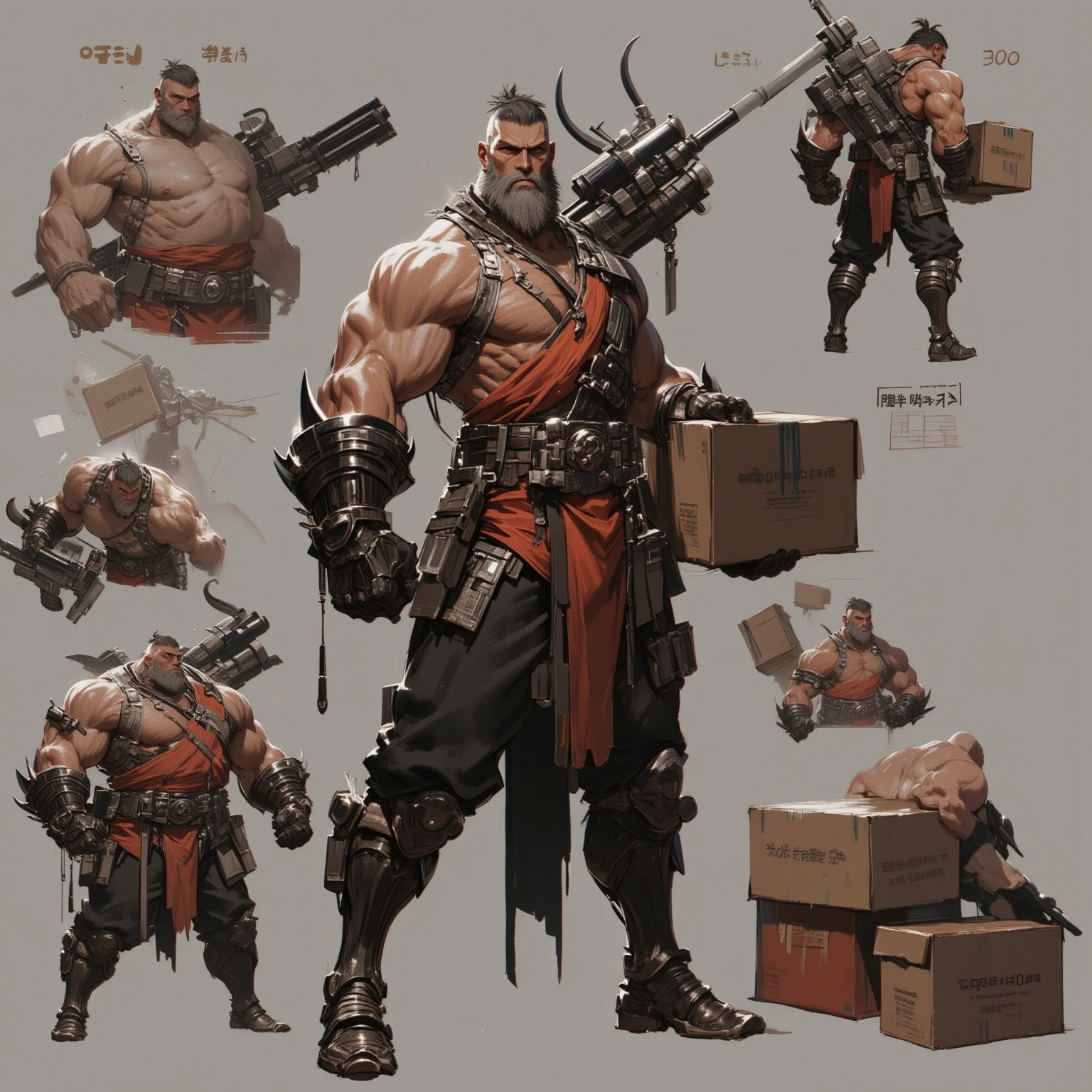 Fat bastard, concept art, 4k --auto