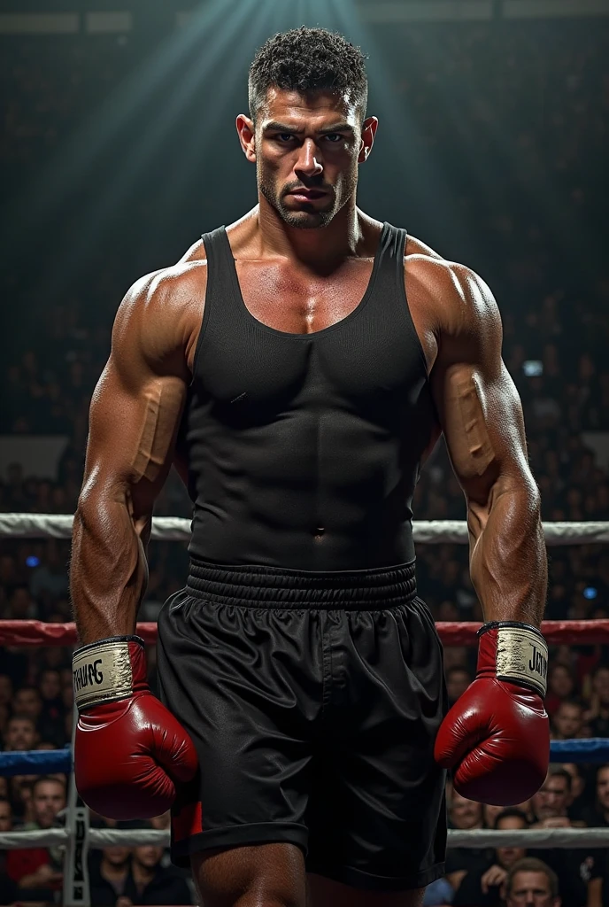 A boxer with an iron fist 