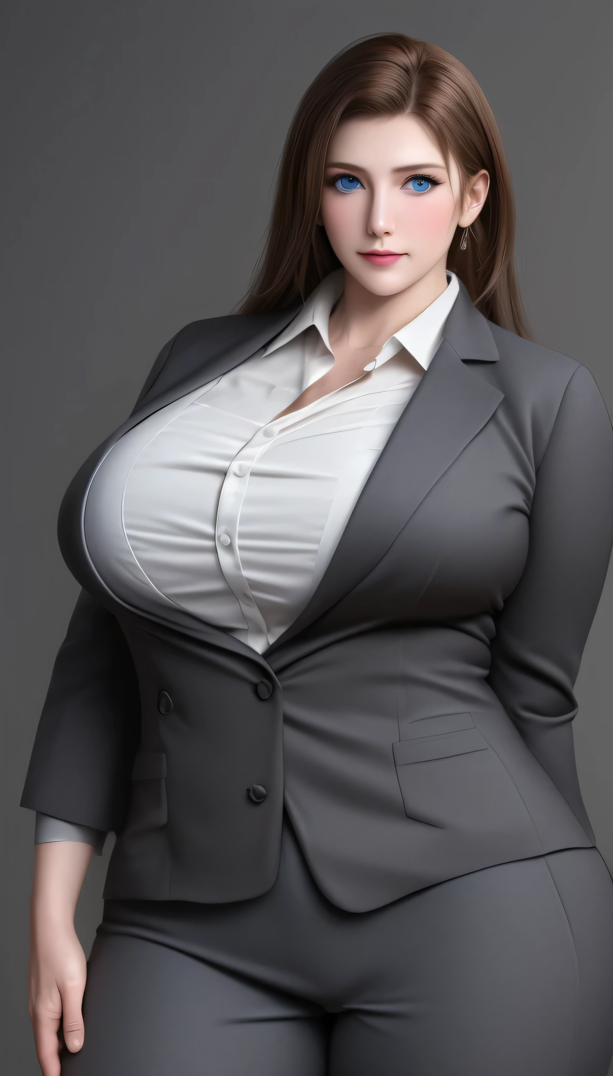 ((Best Quality, 8K, Masterpiece:1.3)), (Large Breasts:1.3), (Huge Breasts:1.3), Reality, (Detailed:1.4) A woman with white coat posing at the room, standing, beautiful woman, a woman with long hair, wavy hair, black hair, smooth hair, detailed hair, a woman with eyes shadow and double eyelids, detailed face, perfect body, nice thigh, thick thigh, nice booty, perfect butt, 1girl, beauty earing, beautiful alluring woman, maya fey from ace attorney, seductive girl, beautiful alluring girl teen, attractive girl, UHD, Ultra Realistic, extremely detailed, tfft, glasses, curvy, v1ntag3gr3y, grey dress with half sleeves