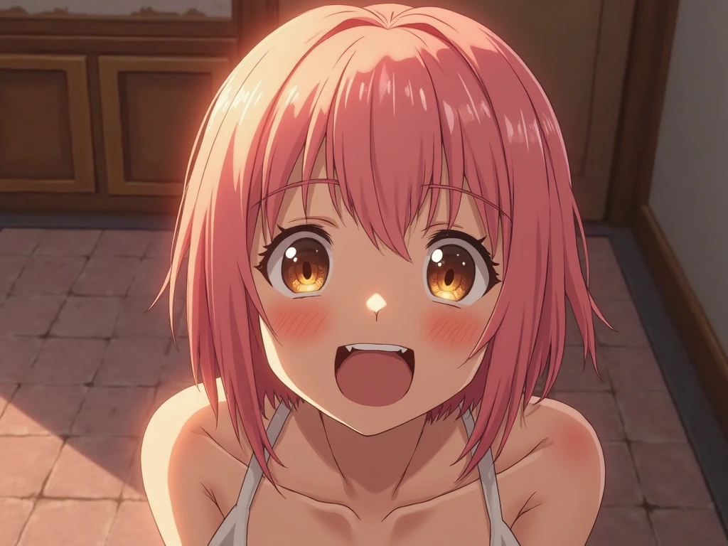 (masterpiece、highest quality、In 8K、High resolution:1.2)、alone、One Girl、 Chisato Nishikigi、Feeling embarrassed、blush、Look at the viewers、whole body、nude、Completely naked、Glossy body、Wet body、Daytime、field、Schoolyard、hide