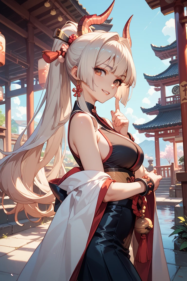 (best quality, 4k, 8k, highres, masterpiece:1.2), 1girl, ultra-detailed, detailed face, detailed lips and eyes, expressive face, realistic, BREAK, BLARKY beautiful caucasian woman with very long straight white hair, (yellow eyes), fair skin, expressive face, attractive appearance, animal ear fluff, animal ears, bangs, blush, extra ears, yellow fox ears, fox girl, fox tail, hair between eyes, large breasts, long hair,
BREAK ((19 years old, medium breasts):1.5),
BREAK Colorful Fiesta Flair,
Vibrant, tiered ruffle skirt in bright colors,
Embroidered blouse with intricate floral or geometric patterns,
Coordinating sash or belt to cinch the waist,
Traditional leather huaraches with intricate details,
Floral headpiece or hair accessories for a festive touch,
Chunky, colorful beaded jewelry for added flair,
Bold and colorful makeup inspired by Mexican folklore,
Intricate braided hairstyles adorned with ribbons or flowers,
(Traditional fan or shawl as an accessory:1.5), (Mexican reboso with geometric patterns in vivid colors:1.6),
BREAK
happy, smiling, open mouth, upper teeth, big smile, good smile, full body, dynamic angle,
blushing, glossy lips, open mouth, natural makeup, long eyelashes, central image, high detail, detailed hairstyle, spectacular cinematic lighting, octane rendering, vibrant, hyper realistic, perfect limbs, perfect anatomy, translucent
BREAK a young woman visiting a traditional Mexican town,colorful houses,cobblestone streets,folkloric dresses,ornate architecture,flower-filled balconies,vibrant market scenes,authentic local food,fiesta atmosphere,mariachi bands,authentic Mexican culture,sunlit streets,cathedral with intricate detailing,breathtaking landscapes,rich cultural heritage,HDR,UHD,studio lighting,ultra-fine painting,sharp focus,physically-based rendering,extreme detail description,professional,vivid colors,bokeh.