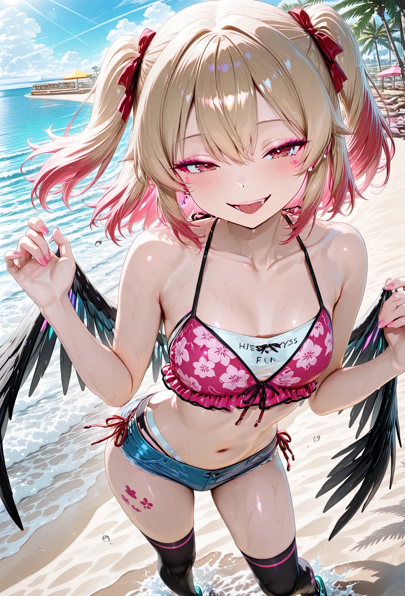 Mizutsune　School Swimsuit　tits　大きなtits　濡れたSchool Swimsuit　Groin　