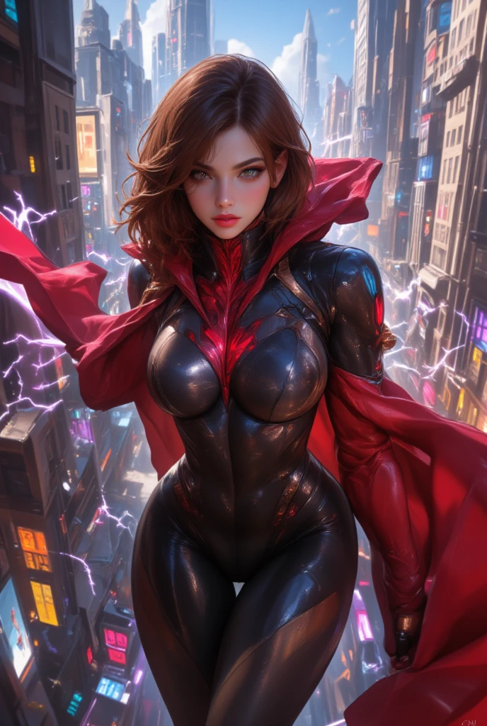 Reality-Warping: Scarlet Witch can alter reality with her thoughts, making her one of the most powerful beings in the Marvel Universe.