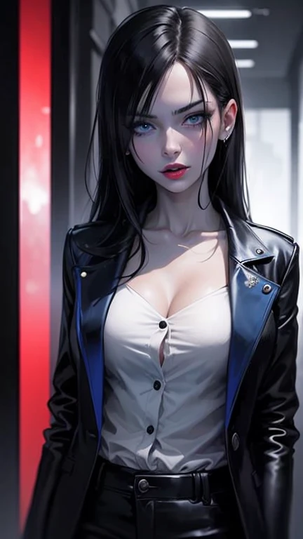 face portrait of 1girl, light long hair, wearing a secretary suit, in an office, (slightly smiling), closeup, (makeup), earring, necklace, detailed eyes, limbal ring,
(masterpiece, best quality, high quality), hyperdetailed, highres, high detail, intricate detail, HDR, 8k wallpaper, sharp focus, detailed background, realistic, photorealistic, perfect hands, realistic eyes, detailed skin texture, (blush:0.5), (goosebumps:0.5), subsurface scattering