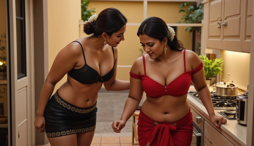 Day scene, full body photo of a plus sized 45 year old indian with a man from top view, (Masterpiece, Best Quality, High Resolution), office Background, (cum Splash on her breasts and nipples, cum Splash on her face, Splash of cum, cum Splash on her blouse, cum Splash on her eys), Sweet 25 year old South indian women sitting on her knees in a crowded party hall with a man, hour glass body red lips, silver colour silky gown, lightly makeup,ultra realistic, realistic, look at viewer (cinematic:1.3), intricate details,
