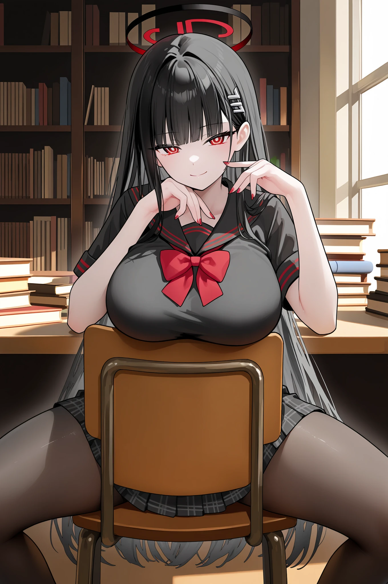 ((masutepiece, Best Quality, hight resolution, nffsw, Perfect Pixel, depth of fields, 4K, )), 1girl in, Solo, attractive young woman, beautiful female, (goth:1.9). super long hair, multi color hair, (long nails:1.2), slim body, thick hips, (gigantic breasts:1.4), (different position), different poses, very arousing woman, , after shower, wet body, no clothing thick mist, steam, , smirk, (ahegao:1.2), focus belly button, (no panties) NSFW Nipple piercings, lip piercings, ear piercings and belly button piercings (above 2.0)
NSFW naked
Bending over a desk
From below, Underboob focus, Focus,
Leading Ahead,