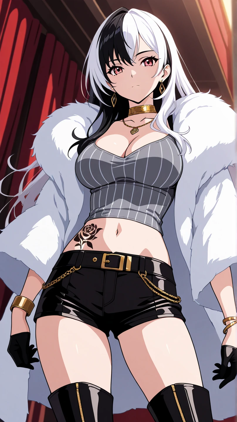 a cartoon of a woman in a red outfit with a sword, nico robin, mai shiranui, rin tohsaka, gainax anime style, high quality colored sketch, rumiko, seductive tifa lockhart portrait, seductive anime girl, tifa lockhart, tifa, tifa lockheart, asuka suit under clothes!, glamorous tifa lockheart