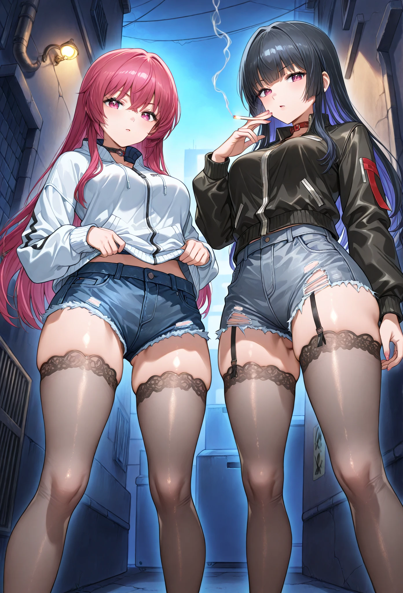 torn clothes, (masterpiece), (intricate details), 1girl, mature female, large breasts BREAK yuiyuigahama, yuigahama yui, short hair, (brown eyes:1.5), (orange hair:1.2), hair bun, single hair bun, BREAK skirt, shirt, ribbon, school uniform, jacket, white shirt, black jacket, blazer, sobu high school uniform, pantyhose,high heels,depth of field,looking at viewer,random view,((standing on the , Outdoor_garden_with_olive_trees,)),((full body)),polka dot panties,laughing BREAK day, sun, rainbow, bus stop, ((cumulonimbus)), from below:1.4, <lora:Tearing Clothes1:0.7>,