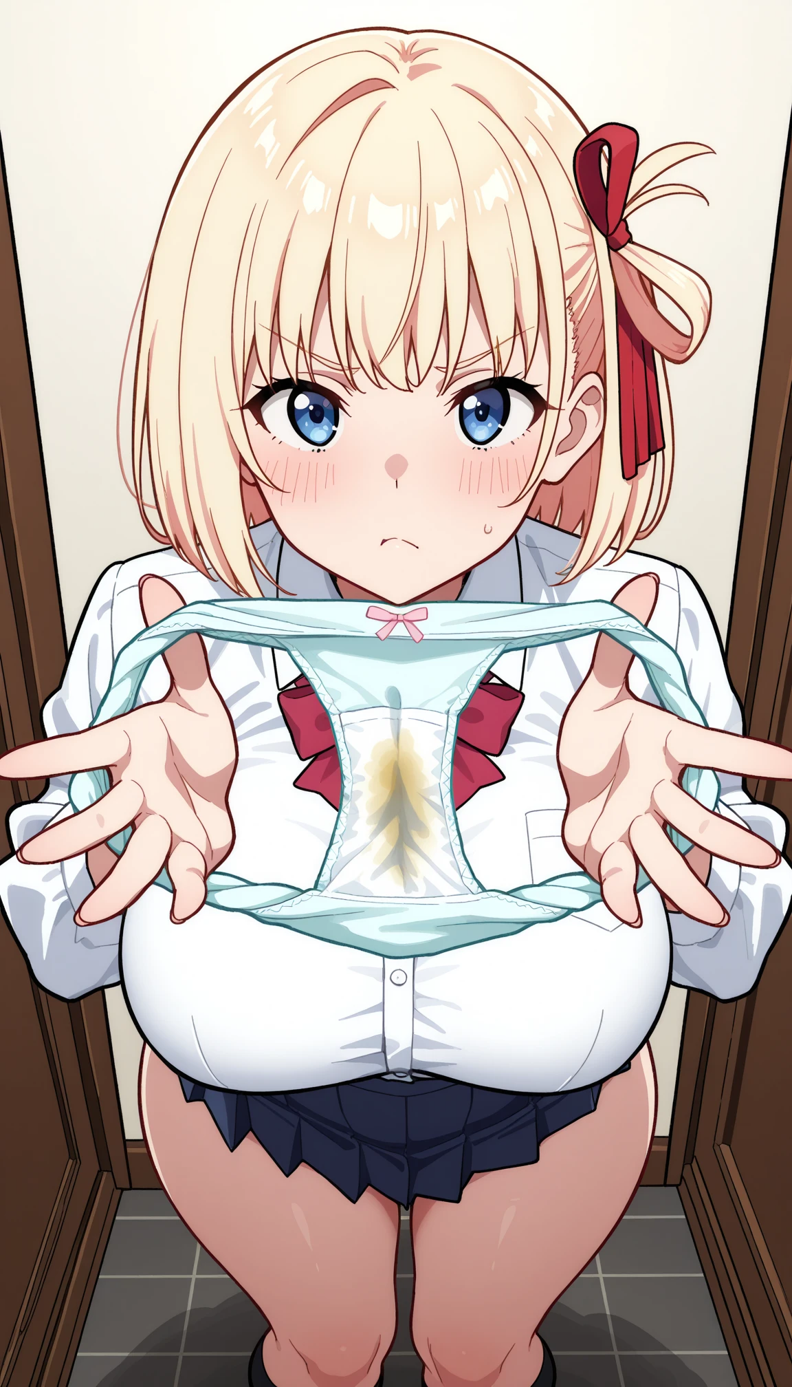 (Perfect body),Best Quality,16 K,Lori,blush,(Short hair), (((Orange Eyes))),((thick thight)),(((Pink hair))),Standing,Sweat,embarrassed from、I'm surprised、(((small tits))), cowboys_shots,(((Wavy Hair))),Ahoge,hair clips,(white knee-socks),NSFW,on the beds,flat chest、 ((Spread legs)),Wet、(((white leotard))),Sweat,((( short in stature))),(despairing)、NSFW、((Mouth open))、((Arms behind your head))、(((((Torn clothes)))))