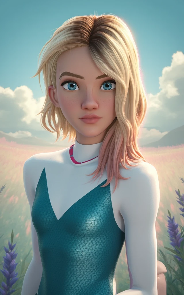 Anime, Pretty Woman in Blue Dress, Sunset Horizon, Focused, anime, manga style, 4k, detailed, high quality, smooth, sharp focus, beautiful scene, face high detail, studio lighting, digital art, trending on Artstation, elegant, intricate, 8k, award winning, WLOP, volumetric lighting, cinematic, dramatic lighting (to8highkey:1) <lora:to8sHighKeyLORASD21_sd21768:0.6> <lora:johnsondesuv2-320-e1:0.6>