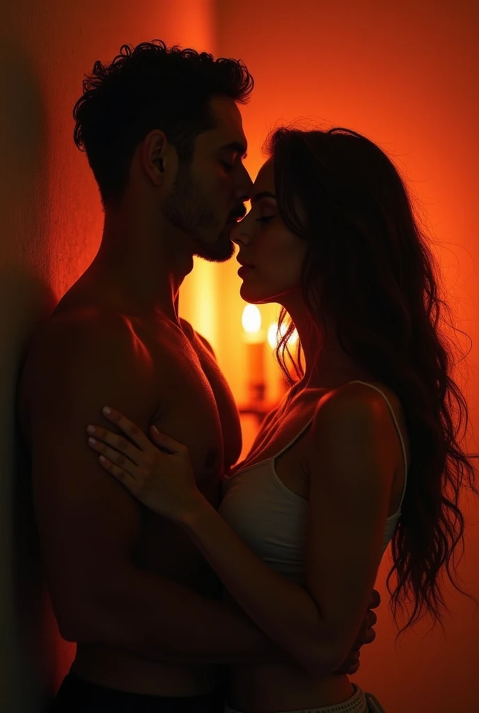 A hot girl mad in lust with a boy she wants to have him