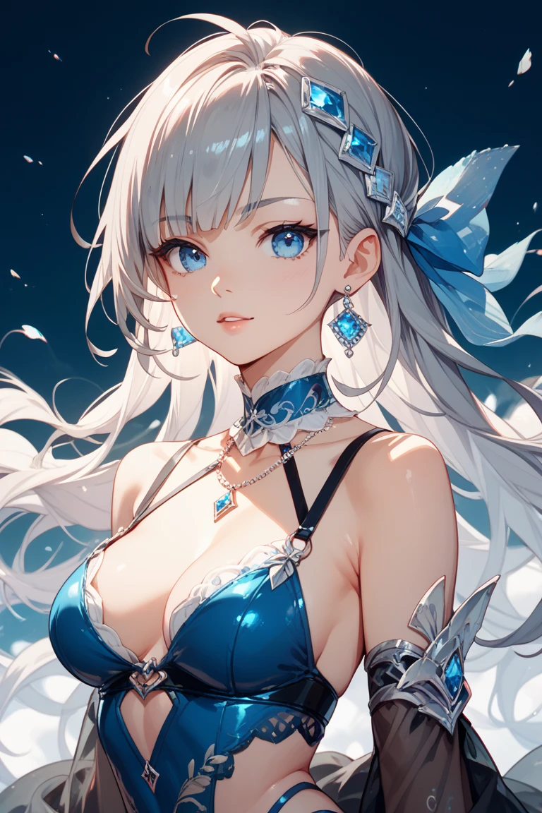 ((best quality)), ((Extremely detailed)),(16K highest quality wallpaper:1.4), (Upper Body:1.6), (Highly detailed and delicate illustration style:1.8), Delicate skin texture, Detailed fabric texture, Extremely detailed的描述, (T-Masterpiece), (The face is rich in detail:1.2), (Highly detailed silver fox ears:1.2), (Highly Detailed Shiny Ponytail:1.2), (Very detailed beautiful eyes:1.2), The original, RAW photos, professional, Intricate details, Super Detail, Direct light:1.6, (Perfect anatomical structure:1.4), (Highly delicate hands:1.2), (Very detailed fingers:1.2), (Highly detailed fingertips:1.2), (27 years old), real, (Solitary:1.6), ((Very beautiful and attractive silver fox female model:1.4)) brake (Beautiful and cute silver fox ears:1.6), (Detailed silver fox ears:1.4), (Beautiful and well-proportioned big breasts:1.2), (Beautiful and shapely buttocks), (Very beautiful and shiny rainbow hair, Colorful hair:1.6), (Very beautiful and transparent blue eyes，Shine with rainbow colors, Colored eyes:1.5), (beautiful clear blue eyes，The details sparkle:1.6), (The face is rich in detail:1.4), (Smile:1.3), (Looking at the audience:1.4), (permanent:1.4) brake (Concept Art:1.2), (Detailed fantasy art:1.2) brake (Just after noon:1.4), (Otherworldly city streets:1.6), (A different world:1.2), (Highly detailed and sophisticated backgrounds:1.2) brake ((Court Wizard&#39;s Coat:1.5),(Court wizard cloak:1.5)) brake 