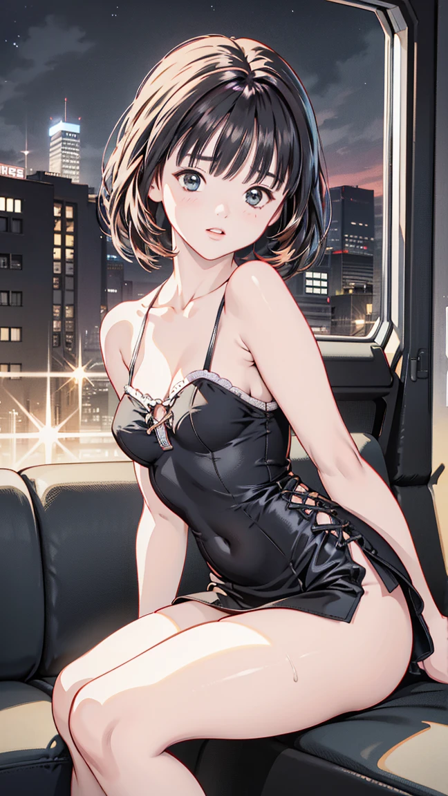 <lora:betterCuteAsian03:0.3>, woman posing for a photo, (wearing deep_v-neck_dress, a_line_haircut:1.3),
good hand,4k, high-res, masterpiece, best quality, head:1.3,((Hasselblad photography)), finely detailed skin, sharp focus, (cinematic lighting), night, soft lighting, dynamic angle, [:(detailed face:1.2):0.2],(((5 stars hotel))),  <lora:deep_v-neck_dress:0.5>,  <lora:a_line_hairstyle:0.5>