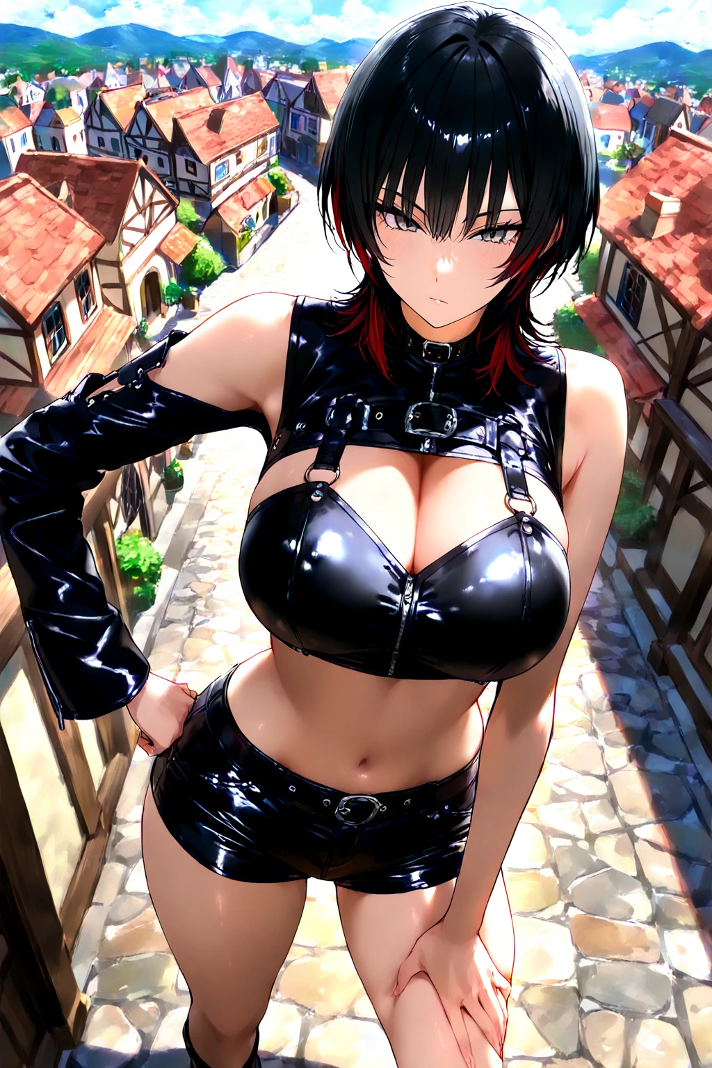 (Darkness in the cinema、Ultra-precision CG:1.2、Professional-looking light source、amazing shading、darkness、Dynamic Angle、I want to prevent the collapse of the human body、flawlessなリムバス、flawless)、(masutepiece:1.2), (Best Quality:1.2), (Extremely detailed:1.2),((1girl in、maturefemale、shinny skin、red blush、calarsr、Pink hair、scapular、collars、croptop、A bracelet、armlet、shoulder armer))(top-quality, 8K, 12), huge-breasted, flawlessなボディ, ultra detail face,(​masutepiece)), ((Top image quality)), (The ultra-detailliert), ((Shibari、orcsの大きい :1.2、orcs :1.2)), 4K, top-quality, (Beautiful fece),((World-class quality)), (Detail Shading Pretty Face), ((droopy chest))), (Thick tentacles on the background、Desolate cave prison、Dim Prison、Dim Dungeon、Background full of tentacles)、((Colossal tits:0.8、(Beautiful fece胸:1.2、Detailed nipples、large areola、Beautiful areola、nudde、Few to the bottom、flawlessな体、woman with tentacles、Female sucking tentacles、Females are tentacles、Females have tentacles between their breasts、Wrists tied to tentacles,tentacle bound arms,Tentacled paws、(Thick And long tentacles)、Tentacles that bind the whole body、Tentacles binding the chest)))、((orcsゾール、green skin、grease、Fat Man、Rough 、gang-、ssex,And, srestrained, Black BAnd、鎖でsrestrainedされる, orcsソル))、 Deep penetration,Perspective, zoomed in, multiple boy, prisoner, masutepiece, Best Quality, Highly detailed、（複数の男のorcs、Orcs And women having 、女性がorcsを吸っている 、orcsの厚い 、orcsを胸の間に挟む女性、orcsが女性の胸を揉んでいる、orcsが女の胸を掴んでいる、Thick cloudy liquid dripping from a woman&#39;s nipples、Imarachio、irrumatio、cum overflow、cum on the body、RAndom angles coming soon