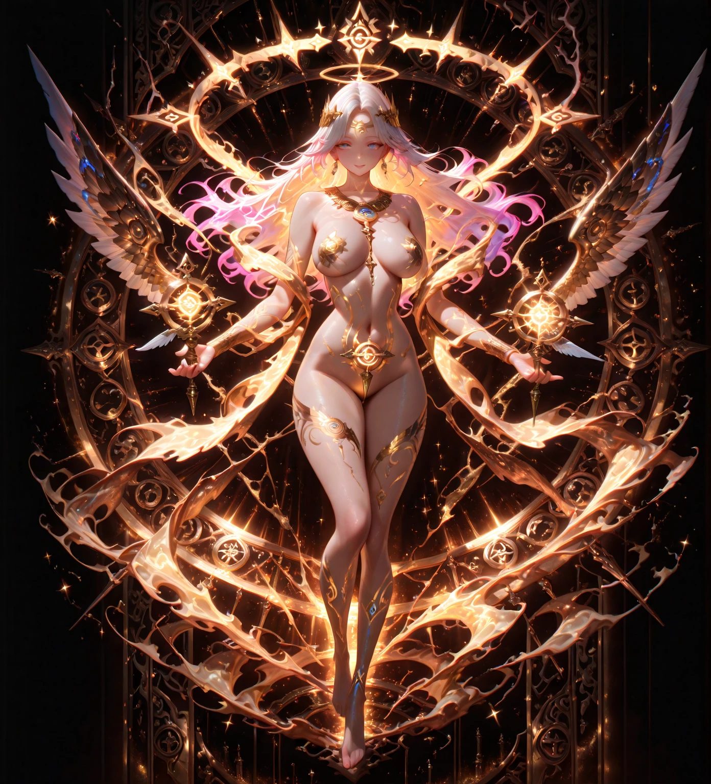 ((highest quality)),(ultra high resolution),(Super detailed),(detailed description),((best CG)),(best work of art),super precision art,amazing drawing art,(Fantasy art with precise details:1.5), ice flame