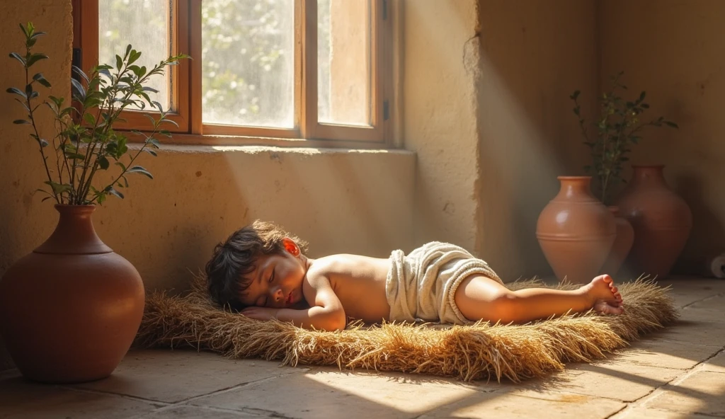 One baby is very poor 