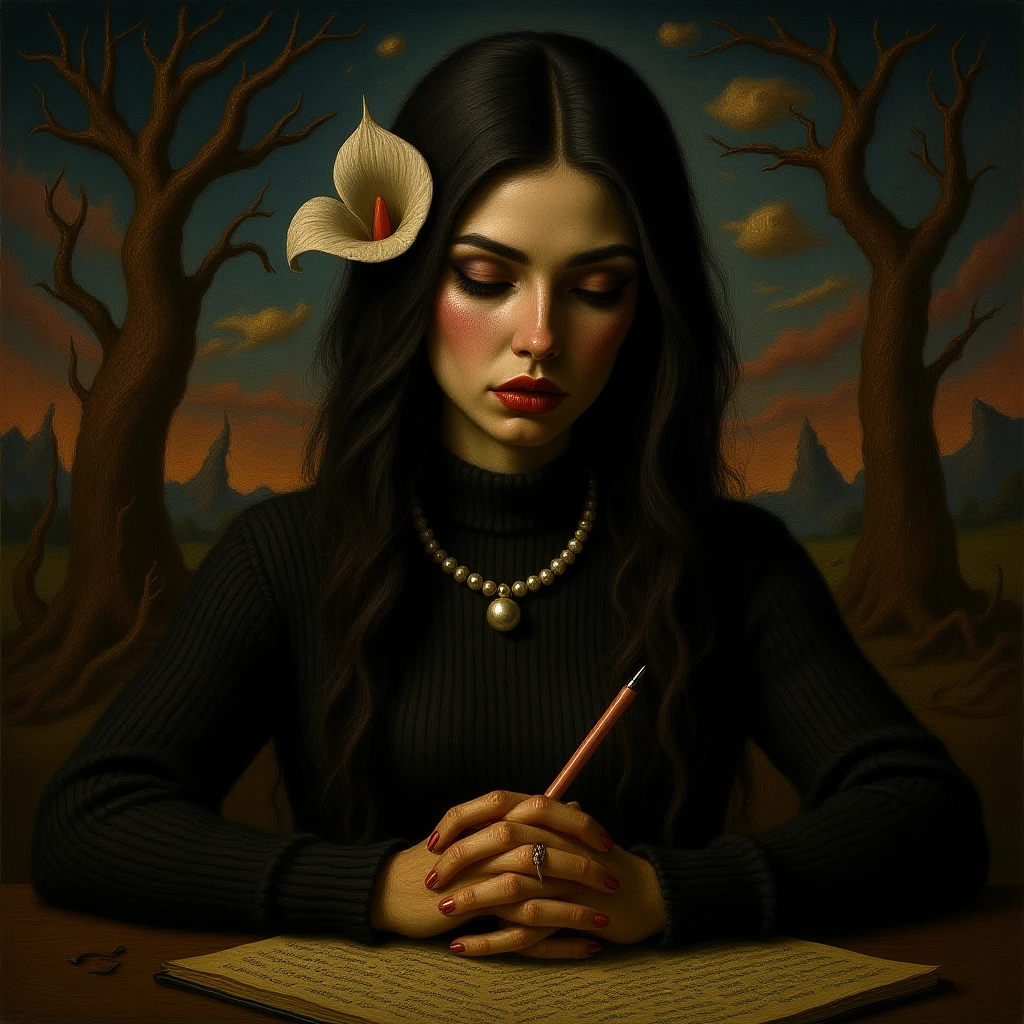 masterpiece,best quality,popsurrealism art,masterpiece,by Mark Ryden,digital painting,<lora:tbh96-sdxl:1>,machine