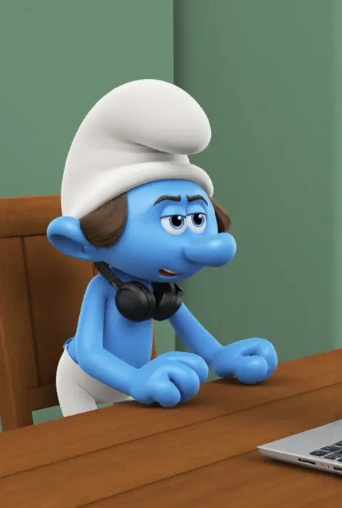 Biến thành Smurf