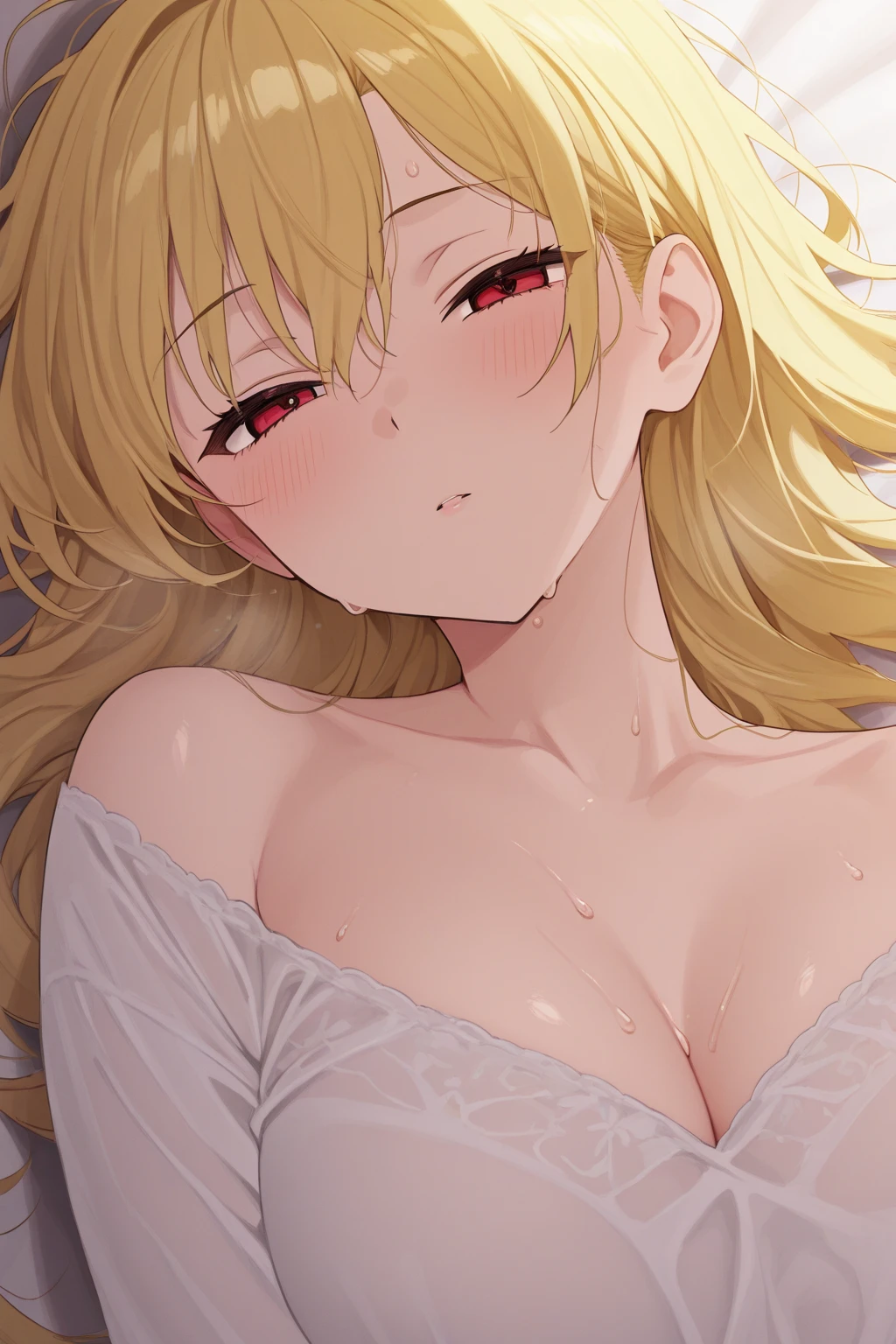 (best quality,ultra-detailed,highres,masterpiece:1.2), detailed eyes, beautiful lips, realistic facial features, intense gaze, long and voluminous eyelashes, flawless skin, alluring cleavage, confident pose, soft and natural lighting, vibrant colors,full,doggystyle sex,motion blur,ahegao,anime colar,