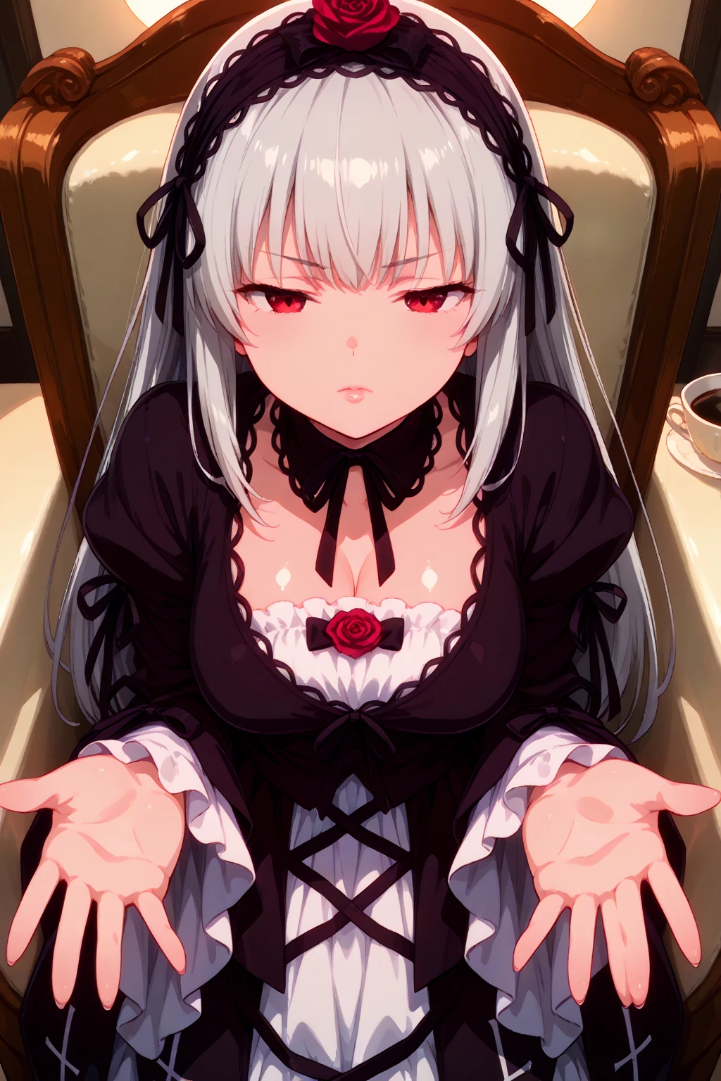 Shinomiya Kaguya, Shinomiyakaguya, Red eyes, small breasts, list brook, black fur, Red eyes, wedding lingerie, bride, wife, Open mouth, saliva