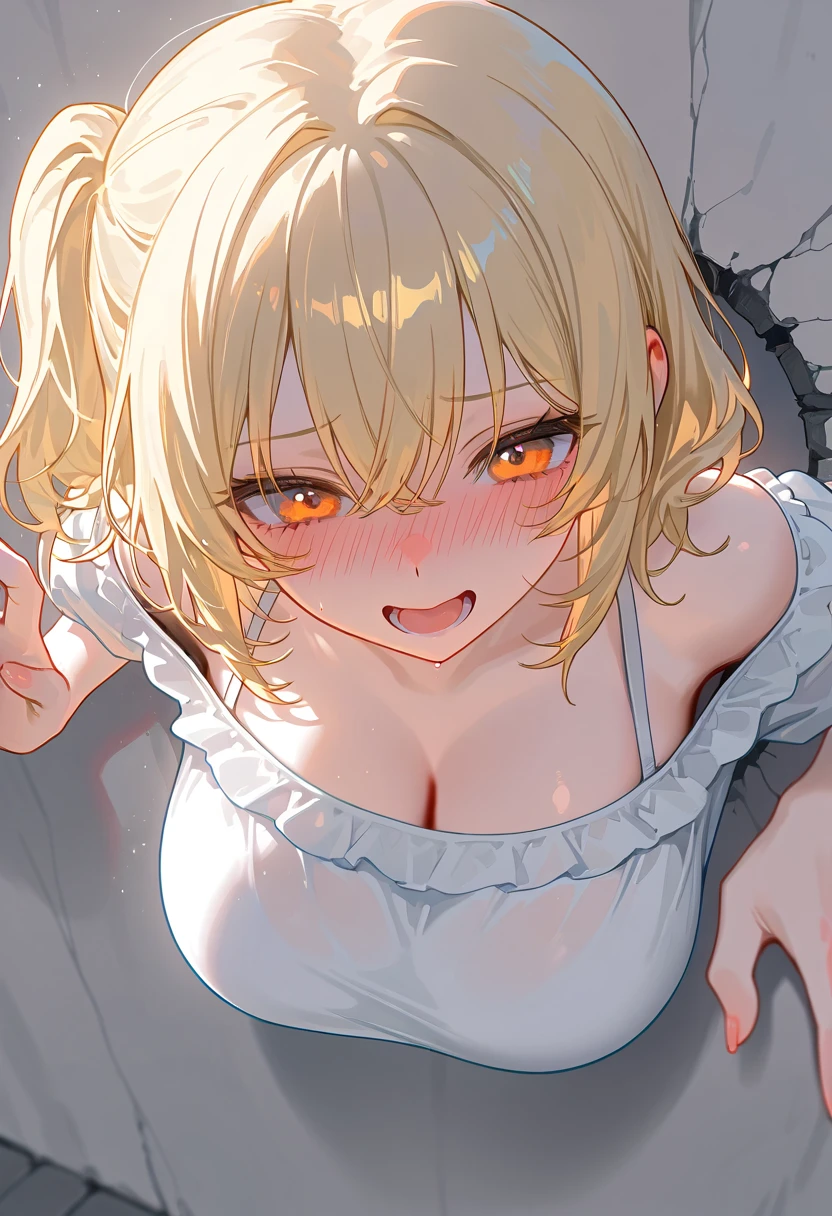 1 girl being beaten, average breasts, standing alone, confidential, pointy_earrings,(tenebrosa-Skinnedned_female:1.5), Pink_body hair, Leprechaun, neckleace, tenebrosa_Skinned, choker, blackw_choker, naturey,just_shoulders, necklase, forst,bangss,tenebrosa_Leprechaun, during, clavicle, (average_body hair),ab_shoulder,(blush),side locks, questionable, Em geral, explicit, hot pants, fancy,((shot to the face:1.5)), (gaping mouth:1.3), ((vapour:1.5)), ((Evil smile:1.5)),(blush:1.5),(knows blush: 1.5),(full-face blush:1.5), (body blush:1.5), ((sweat)), (drooling:1.1),