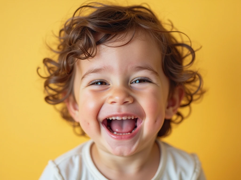 Photo of an excited child