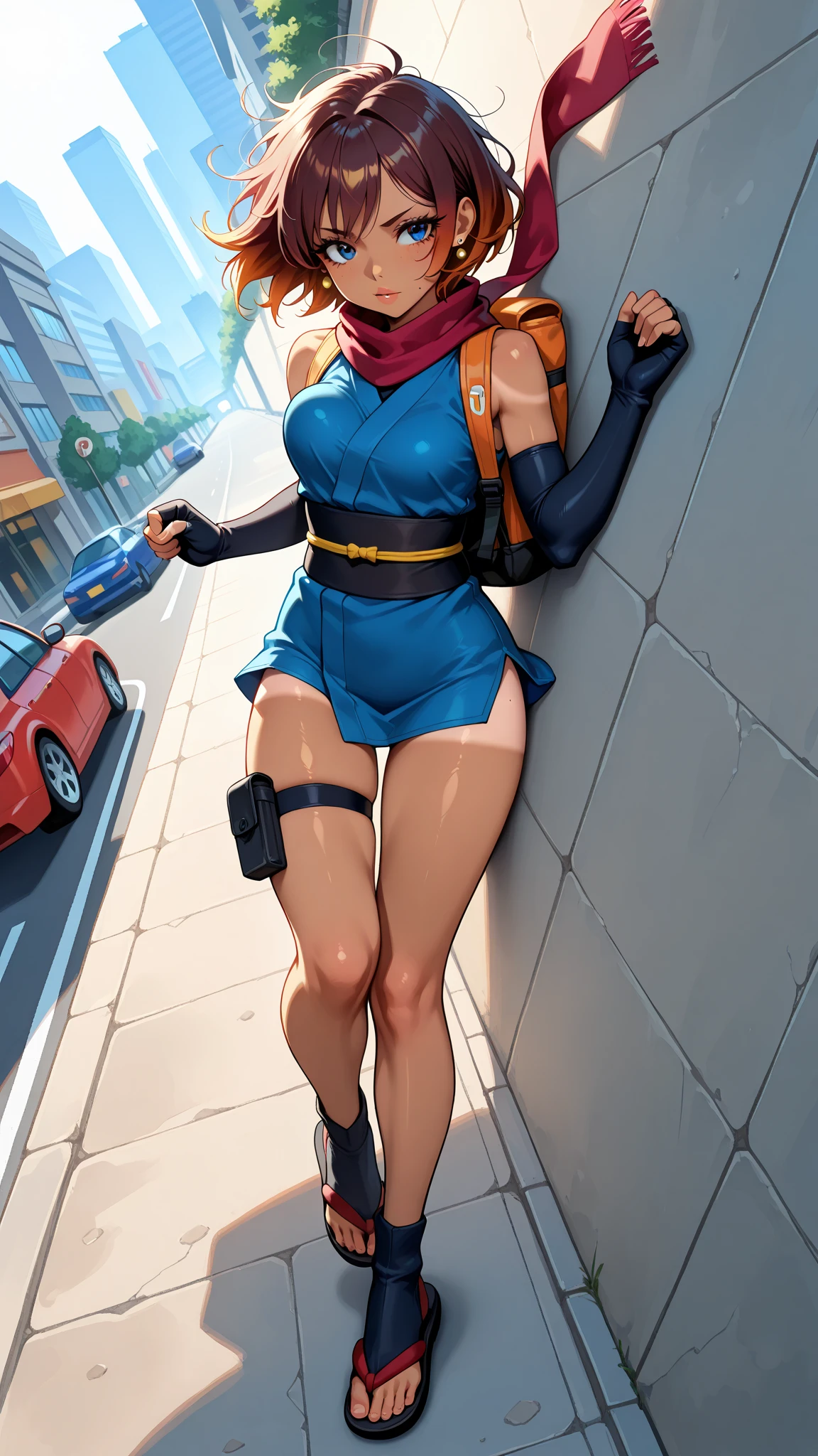 (absurdres, 8k, 4k, masterpiece, hyper extreme detailed:1.2), solo, cowboy shot, half body, perfect anatomy, 1girl, side view, perfect face, 1girl, portrait, looking at viewer, solo, standing, Female, toned body, mature female, large breasts, america, american, friendly, hero, heroic, kind, brave, american flag, patriot, patriotic, blonde, messy hair, long hair, blue eyes, smile, jean shorts, ponytail, wide eyes, baseball cap, perfect anatomy, messy hair, hair covering forehead, swept bangs, 1girl, solo, Blue sky, red, white. blue, shorts, messy hair, perfect anatomy, blonde hair, wide smile, happy shorts, american bikini, america bikini messy hair, bound, bondage, (arms behind back:1.4), bdsm, shorts, t-shirt, messy hair, short, large bust, large breasts, big breasts, forward view, shibari, bondage, bdsm, rope, gagged, gag,