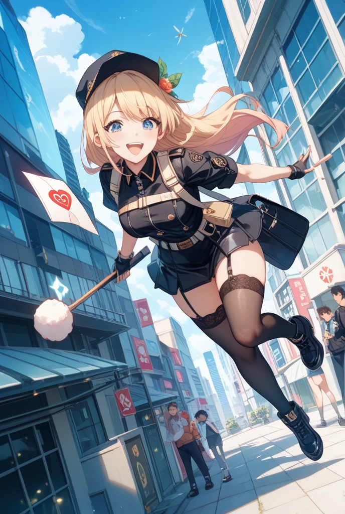 1girl, <lora:indoors_or_outdoors_last:2>, <lora:Leipzig_v1:0.65> leipzig,zettai ryouiki, hat,hagoromo, miniskirt, hair up, black thighhighs, gloves, sleeveless, long dress,white shirt,, <lora:flatBG:-0.45> ,<lora:flat2:-0.45>,(dark light:1.2),(hyper extreme detailed),(masterpeace:0.5),(hyper extreme),(photorealistic),game cg,llustration,novel illustration,beautiful lighting,light from the front,, (Cathedral,church:1.2),
