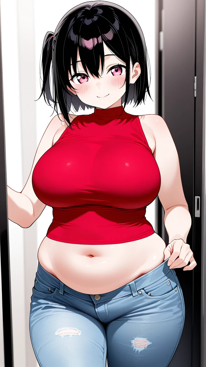 (perfect body),highest quality,(8K portrait),(anime screen cap)、(nsfw)、female police officer、((surprised)),blush,Sweat,((big breasts))、police hat、(black hair),((bob cut))、yellow eyes,(thick thighs),big ass、((gray sports panties、gray sports bra))、grit your teeth、adult woman、office room、hands behind head、both armpits、wince,(orgasm:1.5),awaiting tongue、(ecstasy:1.3) ,(slut:1.2),(vulgarity:1.3),(fucked silly:1.1),(steam:1.1),(wet:0.8),(trembling:0.8),(tears:0.7) ,(drooling:0.6),(sweat:0.8),