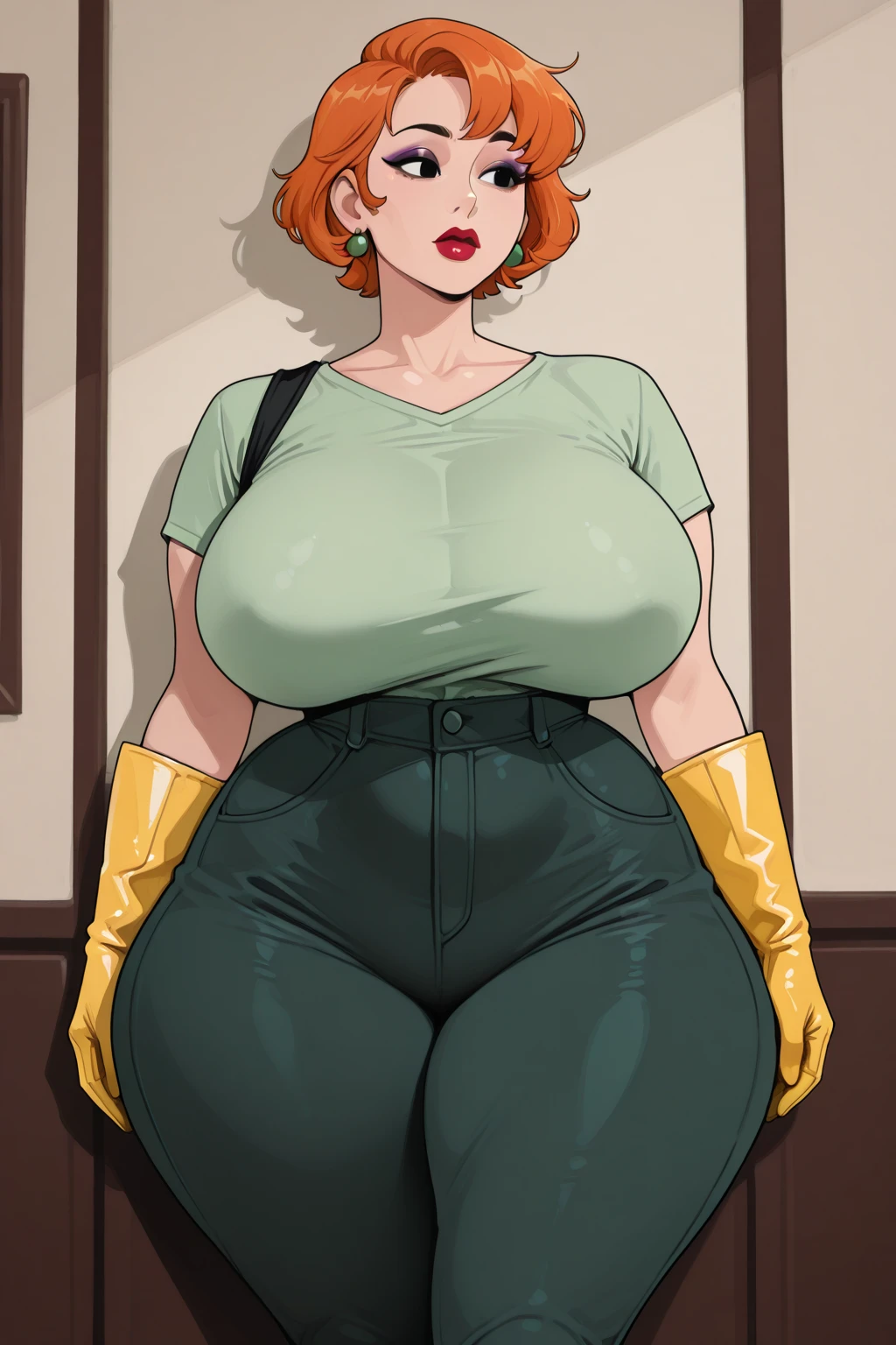 Mulher alta , cintura alta e seios gota, nu, mulher pelada nua, coxas magras altas, pernas longas, cintura alta, nu sem roupa enorme enorme  ((obra de arte)),(((melhor qualidade))),((ficha de design de personagem)) ,((vulgar)) , garota voluptuosa, sorriso,((entre os seios)) , big penis, mostrar, pau enorme, long penis, penis out, exposed penis, Bolas enormes. penis longo sem roupa, bolas enormes, bolas enormes, enormes bolas enormes, big penis, penis grosso, big penis
