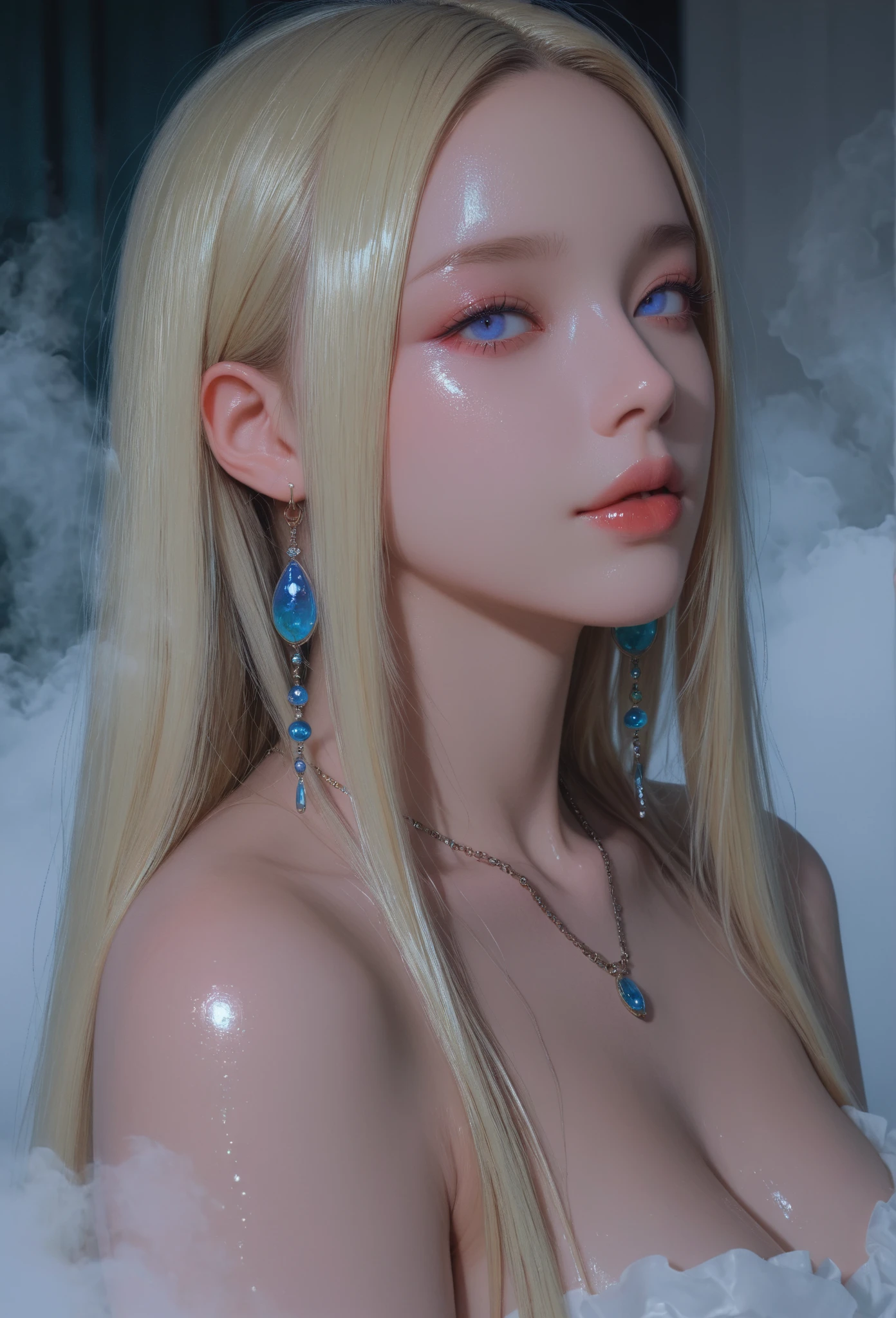 Best quality, masterpiece, ultra high res, raw photo, beautiful and aesthetic,deep shadow, dark theme,(photorealistic:1.4),
1girl, smile,
Graceful poise, evocative atmosphere, magnetic presence, refined seduction, captivating mystique,
Intricate zentangle patterns, a single female figure, astonishing level of detail, generously endowed, striking perspective, a chaotic masterpiece, gracefully poised, vibrant color palette, undertones