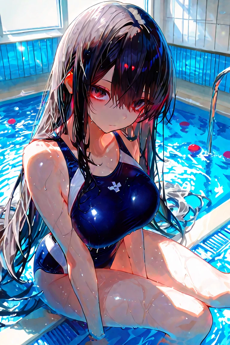 pieces fly、masterpiece、highest quality、Super detailed、High resolution、High resolution、8K portrait、Unity 8k壁紙のHigh resolutionCG、unity 8k wallpaper、cute type little:1.5、upon:1.5、Highly detailed CG unity 8k wallpaper、realistic、real person、cute type little、 portrait photography、shiny skin、High resolution、(16 years old:1.2)、(1 girl)、beautiful clear eyes、very detailed explanation、delicate face、nice lips、slender body、Same with big breasts thin waist、thin legs、(Poolside:1.6)、1 girl, cute type, perfect face, seriously, (blush:1.5),((There are a lot of people nearby:1.4))
Same with big breasts,((Navy School Swimsuit:1.2)),((( topless:1.5))), (((I have nipples))), Detailed description vagina,show vagina,spread legs,spread ,((cum in vaginas:1.3))、(change:1.2)