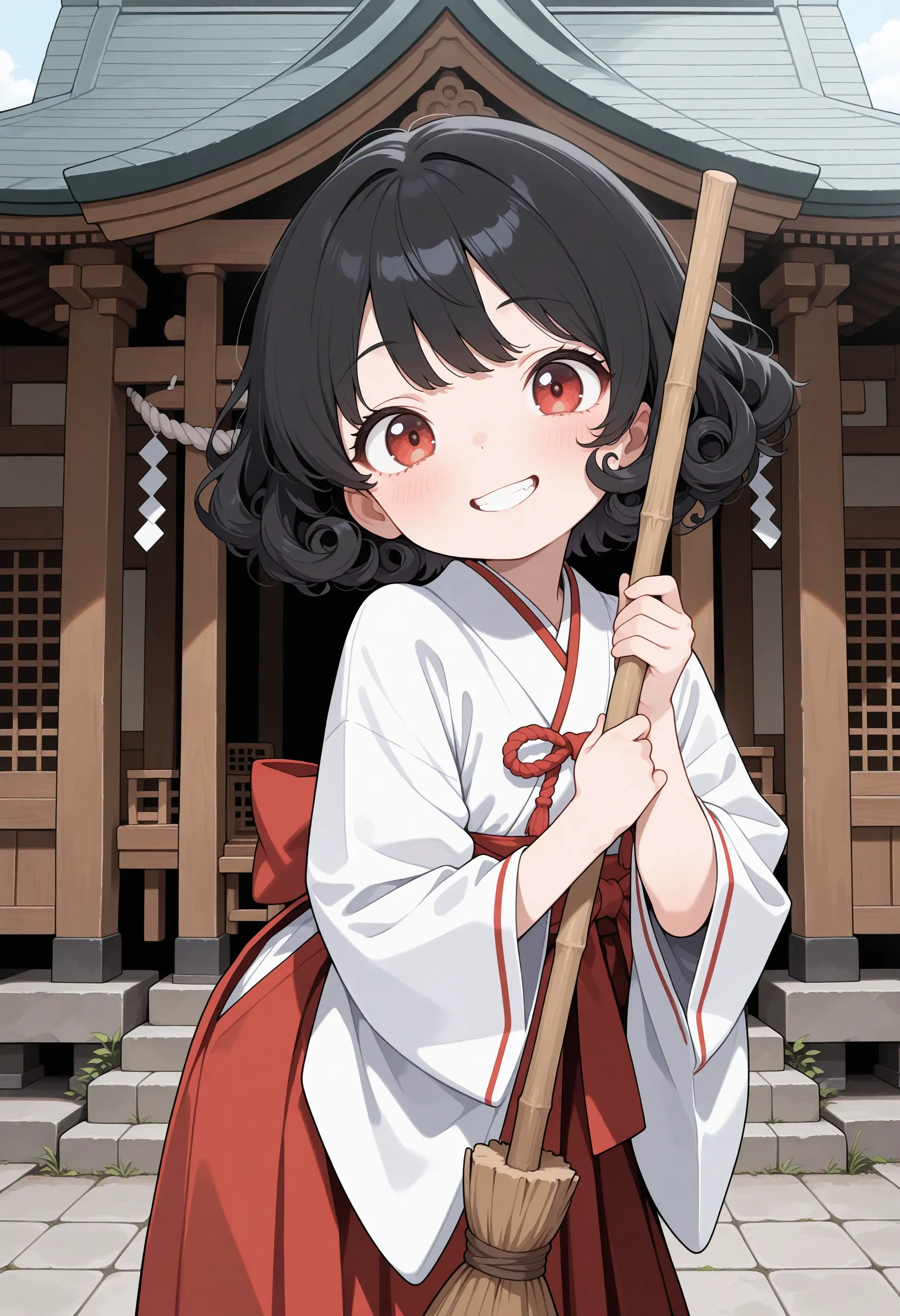 动漫神社巫女